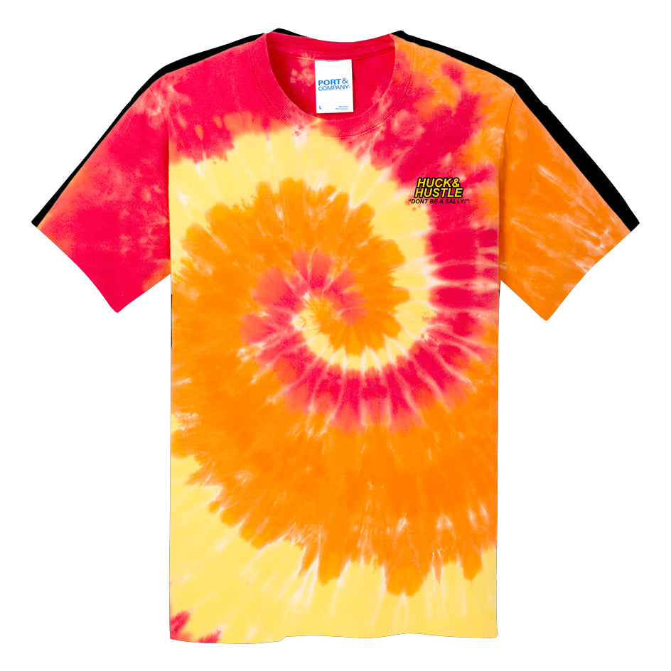 Tie Dye Front Logo Tee